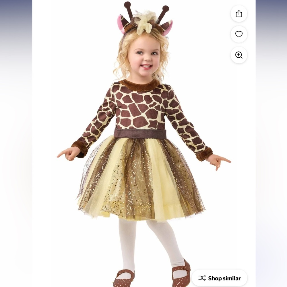 Toddler Giraffe costume
